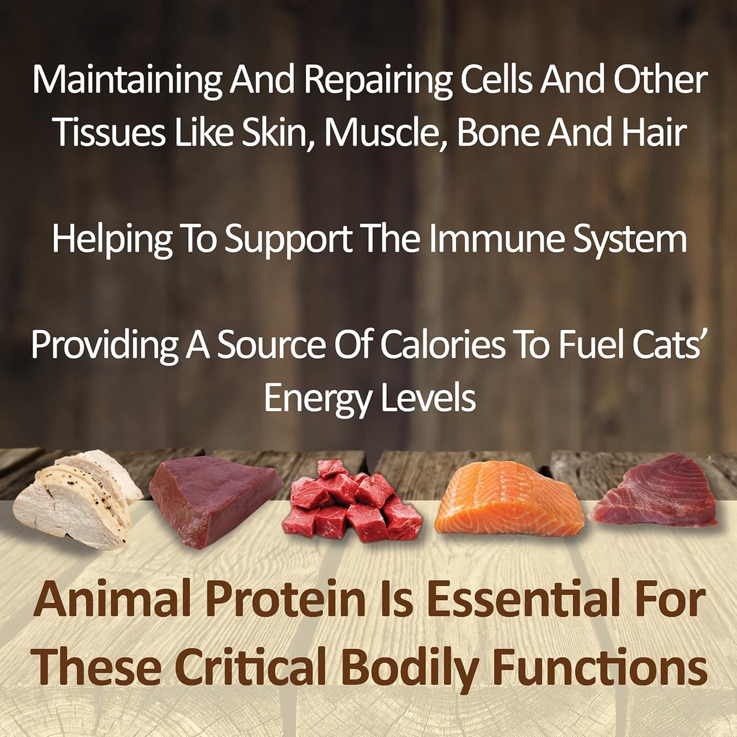 Whole Life Pet Just One Tuna - Cat Treat or Topper - Human Grade, Freeze Dried, One Ingredient - Protein Rich, Grain Free, Made in the USA